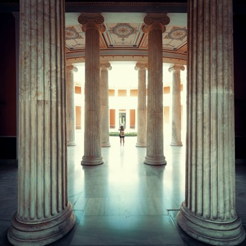Athens,-,Sep,26:,Closeup,View,Of,Zappeion,Hall,On
